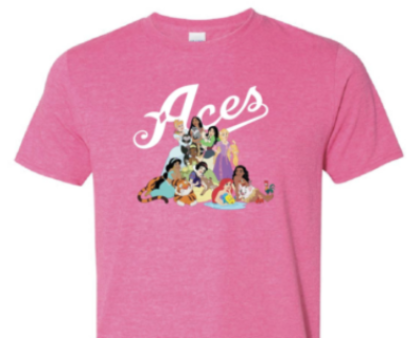 Princess Theme Night Pink Toddler Tee