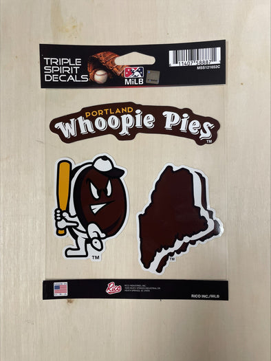 Rico Triple Spirit Whoopie Pie Decal Set