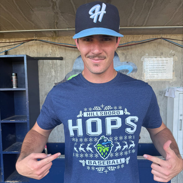 Bimm Ridder Yuletide Tee, Hillsboro Hops