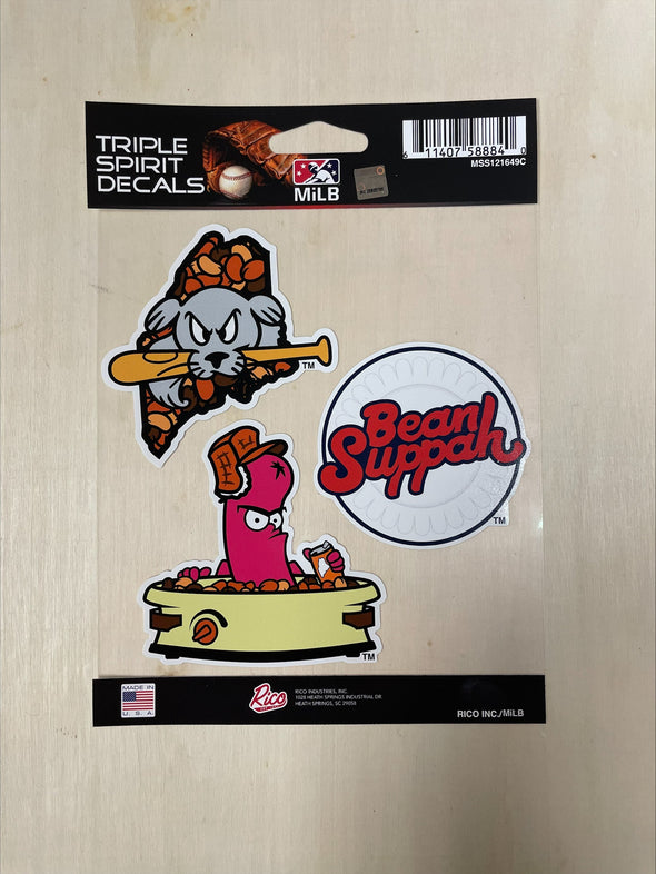 Rico Triple Spirit Bean Suppah Decal Set