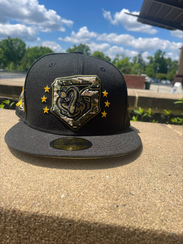 Gwinnett Stripers New Era 2024 Armed Forces On-Field 59FIFTY Fitted Cap