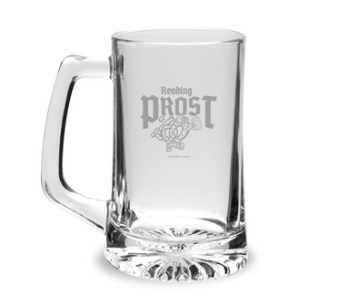 Reading Prost Crystal Beer Mug
