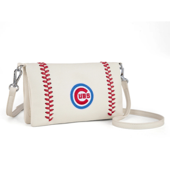 Chicago Cubs Montana West Faux Leather Crossbody Clutch