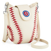 Chicago Cubs Montana West Faux Leather Baseball Stitch Cross Body Bag