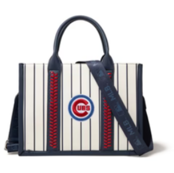 Chicago Cubs Montana West Faux Leather Tote