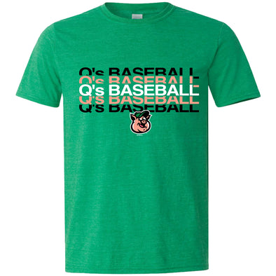 Adult Kannapolis Q's Fred Softstyle Tee