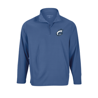 Columbus Clippers Boxercraft Woven Quarter Zip Pullover