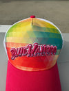 Pensacola Blue Wahoos Rainbow Mesh Cap