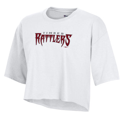 Rattlers Boyfriend Crop Tee