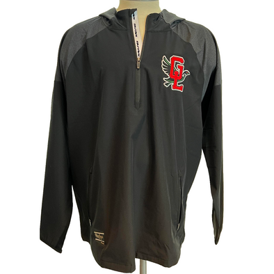 Great Lakes Loons Rawlings Black Road Windbreaker