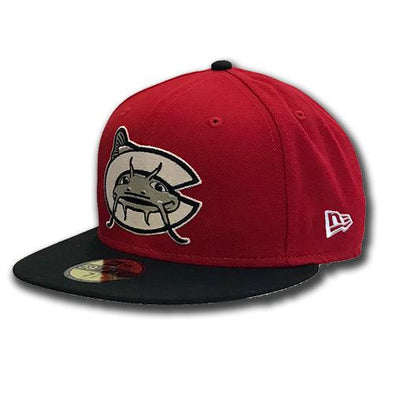 Carolina Mudcats Red New Era 5950 On-Field Cap