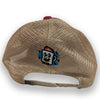 Jersey Diners Adult Wordmark Distressed Snap Back Tea Stain Cap