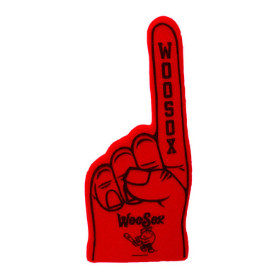 Worcester Red Sox Red Foam Finger