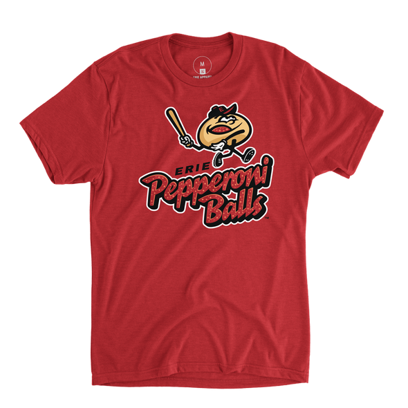 Erie SeaWolves EA Pepperoni Balls Logo Tee