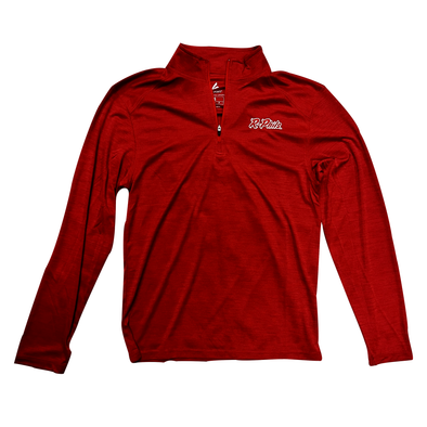 Red R-Phils Logo Quarter Zip