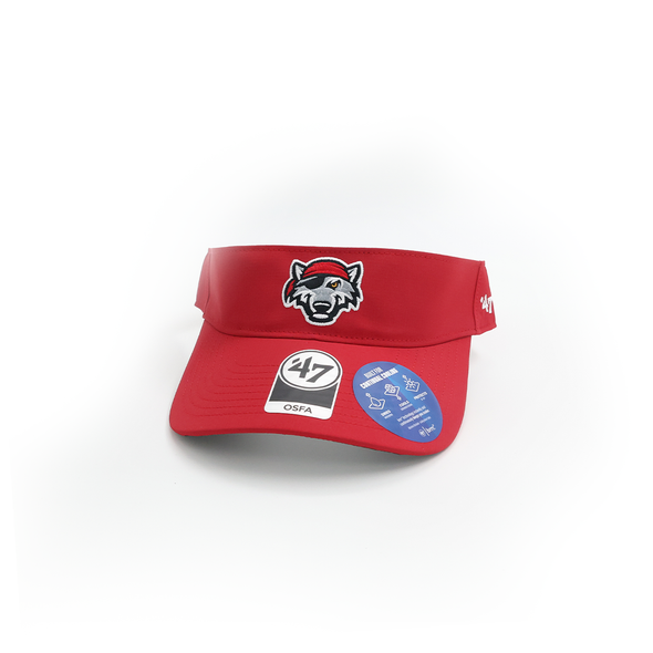 Erie SeaWolves '47  brr Adjustable Visor Cap