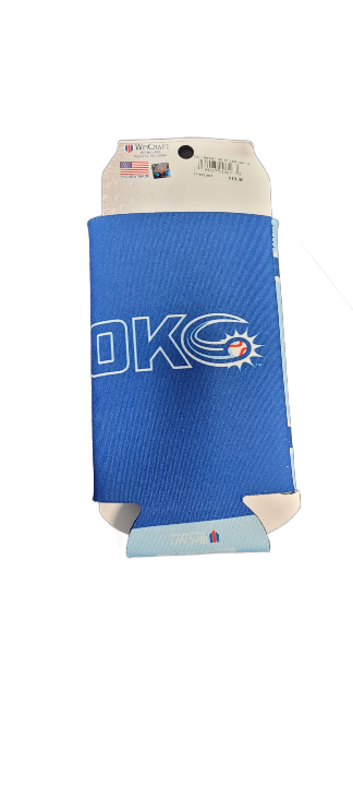 OKC Comets Script OKC 20oz Can Cooler