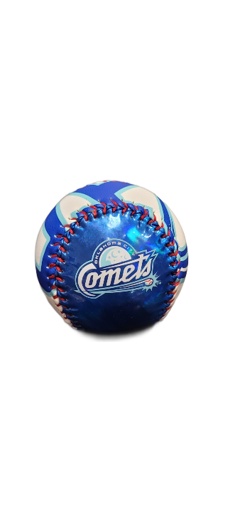 OKC Comets Metallic Baseball