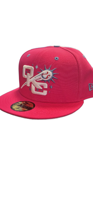 OKC Comets Pack the Park Pink 59/50 Cap