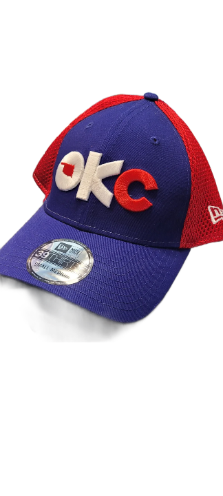 OKC 89ers 39/30 Royal/Red Cap