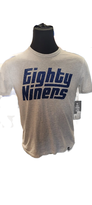 OKC 89ers Script Tee- Gray