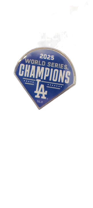 OKC Comets LA Dodgers 2025 World Series Champs Lapel Pin