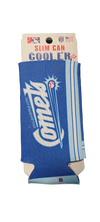 OKC Comets Primary Script 12oz Slim Can Cooler