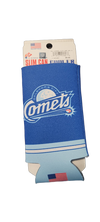 OKC Comets Primary Script 12oz Slim Can Cooler