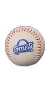 OKC Comets Domestic Team Logo Baseball - White