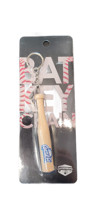 OKC Comets Natural Mini Bat Keychain