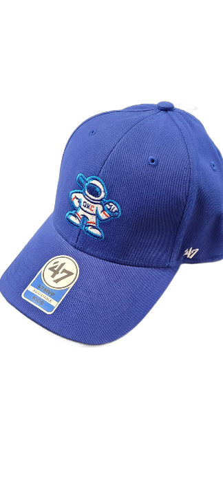 OKC Comets Youth Astro Blue Adjustable Cap