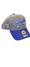 OKC Comets Script Dark Grey Adjustable Cap