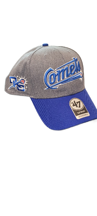 OKC Comets Script Dark Grey Adjustable Cap