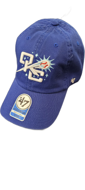 OKC Comets Youth Home Blue Adjustable Cap