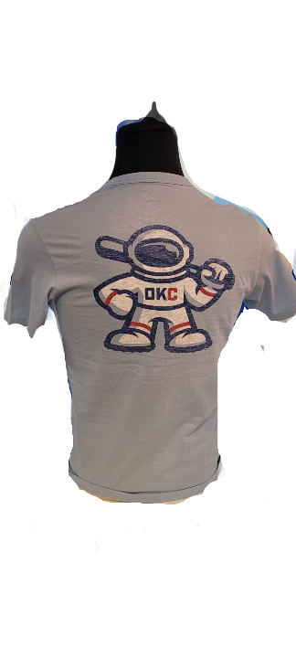 OKC Comets Backer Astro Light Blue Tee