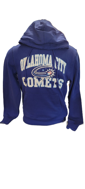 OKC Comets Velocity "C" Blue Hoodie