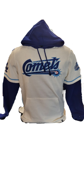 OKC Comets Home Jersey White Hoodie