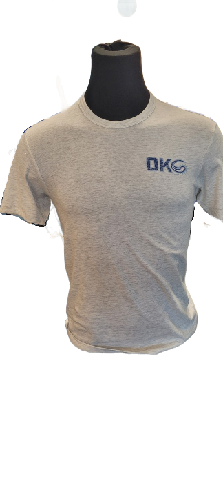 OKC Comets Backer Primary Grey Tee