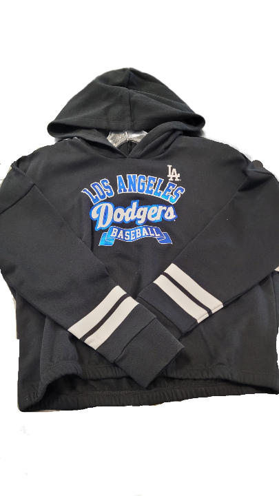 Youth Girl's LA Dodgers Baseball Hoodie