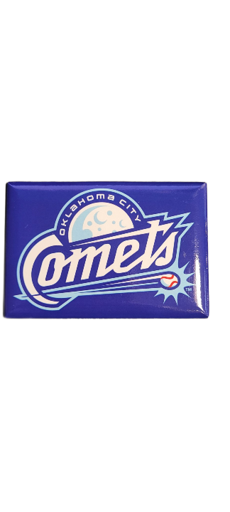 OKC Comets Primary Fridge Magnet