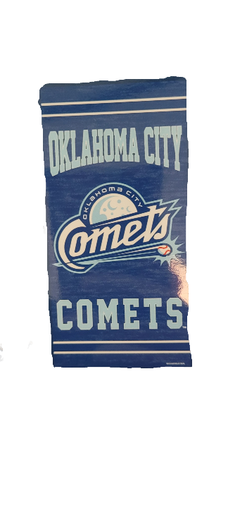 OKC Comets Primary Beach Towel