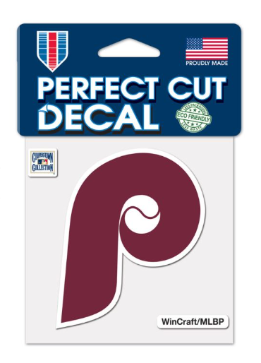 Philadelphia Phillies Retro P Decal