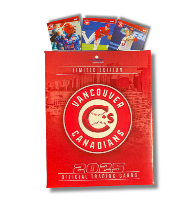 2025 Canadians Team Card Set (36 Cards)