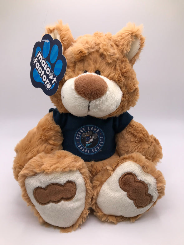 Sugar Land Space Cowboys Mascot Factory Plush Lil Nick Bear