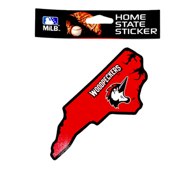 Fayetteville Woodpeckers Rico Home State Decal