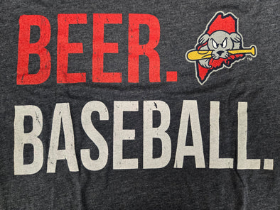 Beer and Baseball Adult Tee