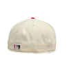 New Era Cream and Red F-Fist 5950