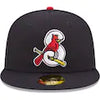 New Era On Field Road 59FIFTY Fitted Hat - Navy