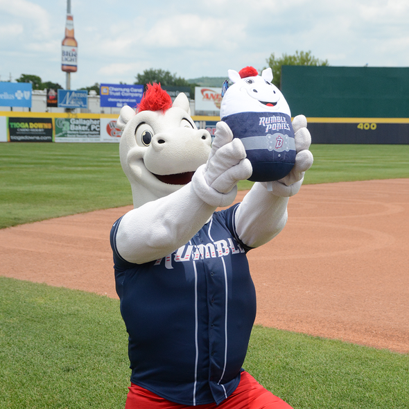 BRP Rowdy The Rumble Pony Squishmallow Pillow