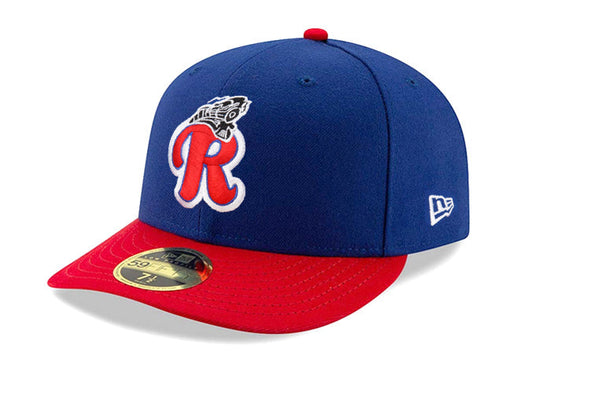 New Era 59Fifty Low Profile Alt. 1 Royal Blue & Red Train Retro Hat